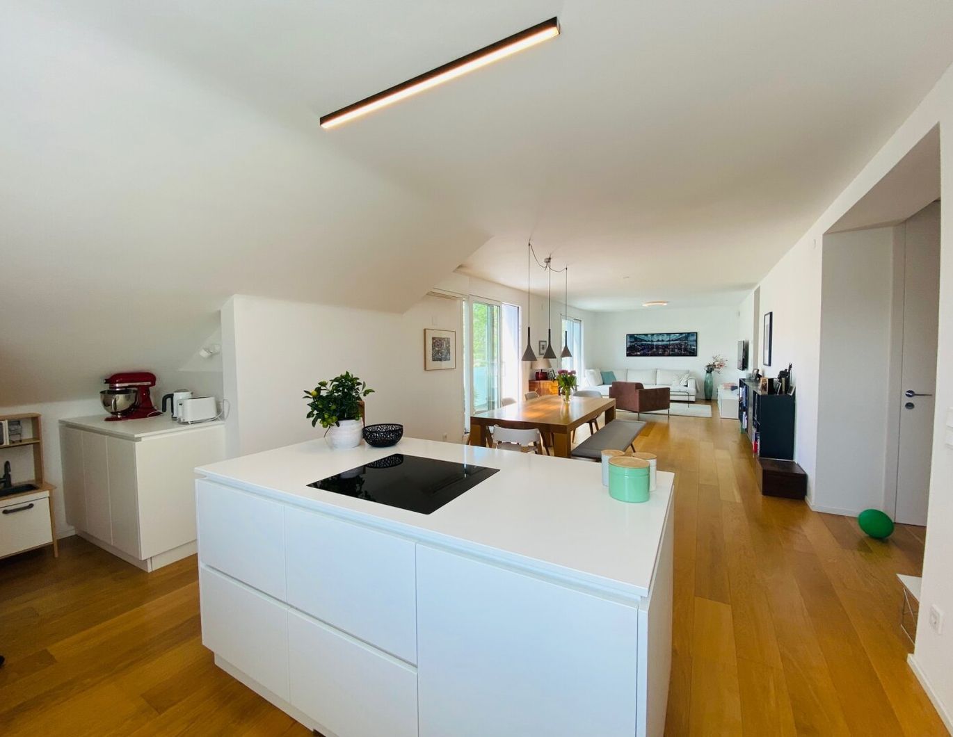 sehr helle und ruhige Dachgeschosswohnung in Hietzinger Bestlage