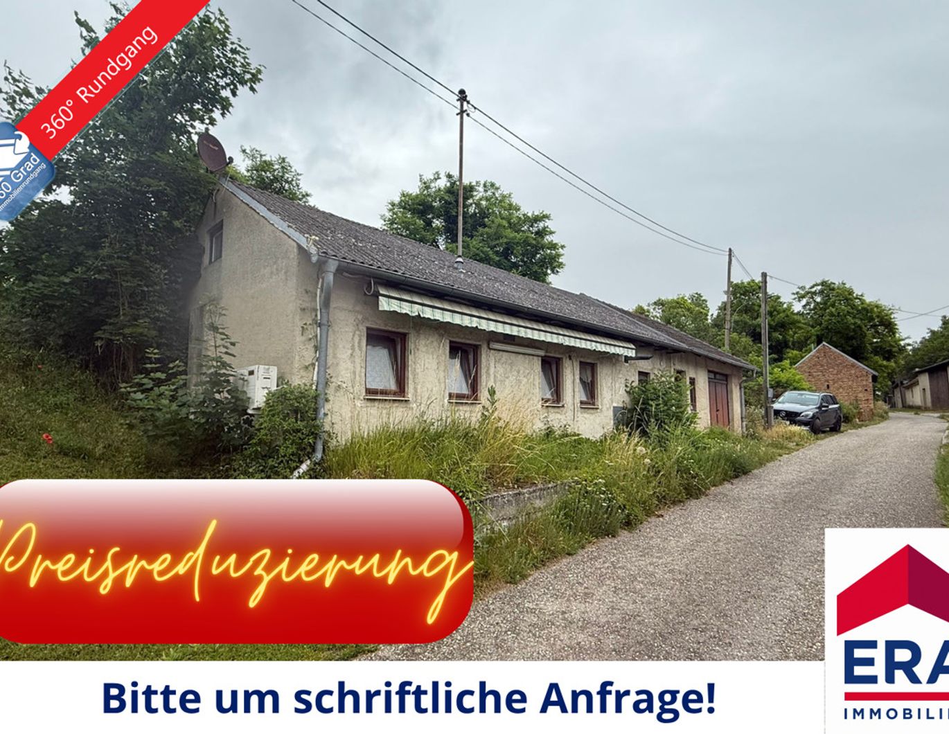 PREISREDUZIERUNG: 2225 Blumenthal KAUF - Kleines Landhaus ohne Garten in Ruhelage