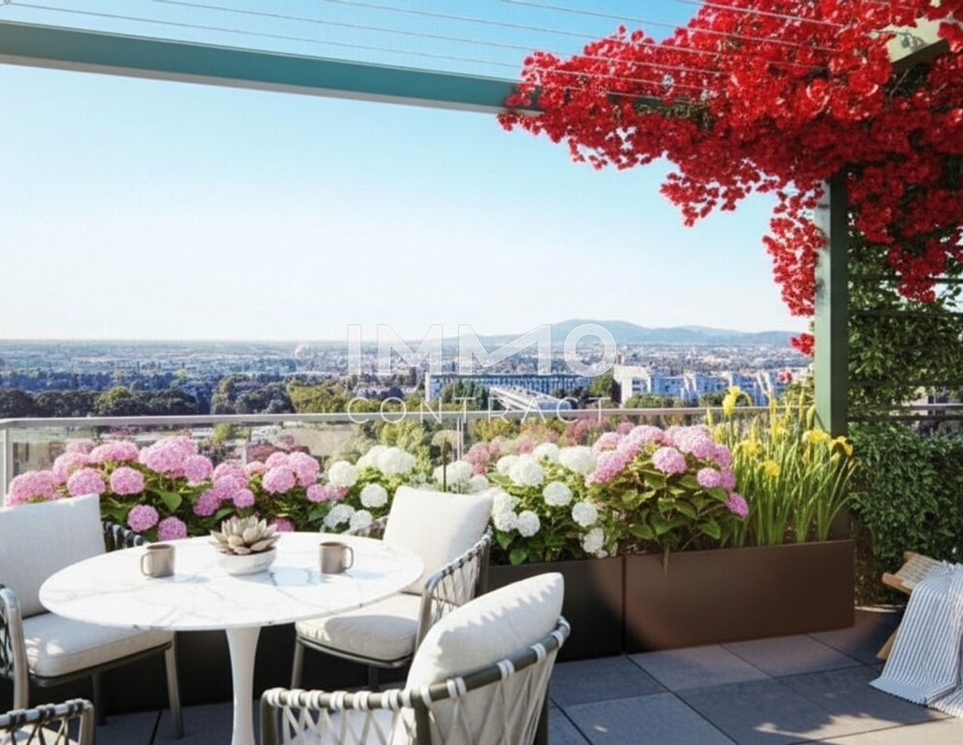 Provisionsfrei! Ostseitige Balkonwohnung mit Weitblick in Ruhelage