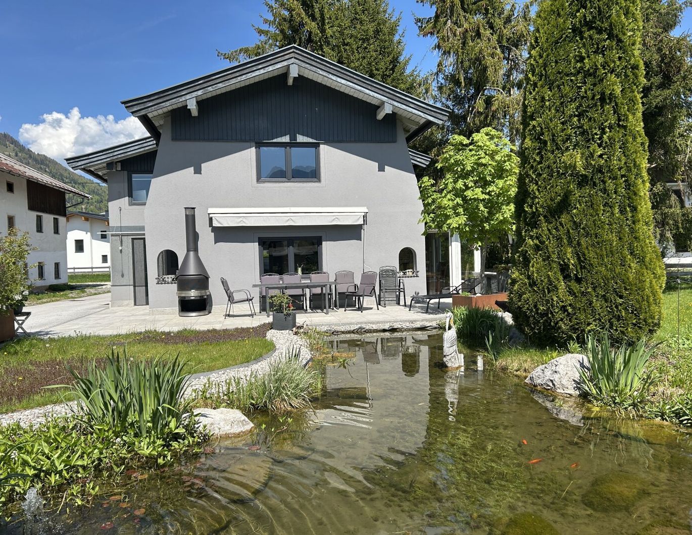 Charmantes Einfamilienhaus mit idyllischem Garten & befristetem Wohnrecht - Kössen