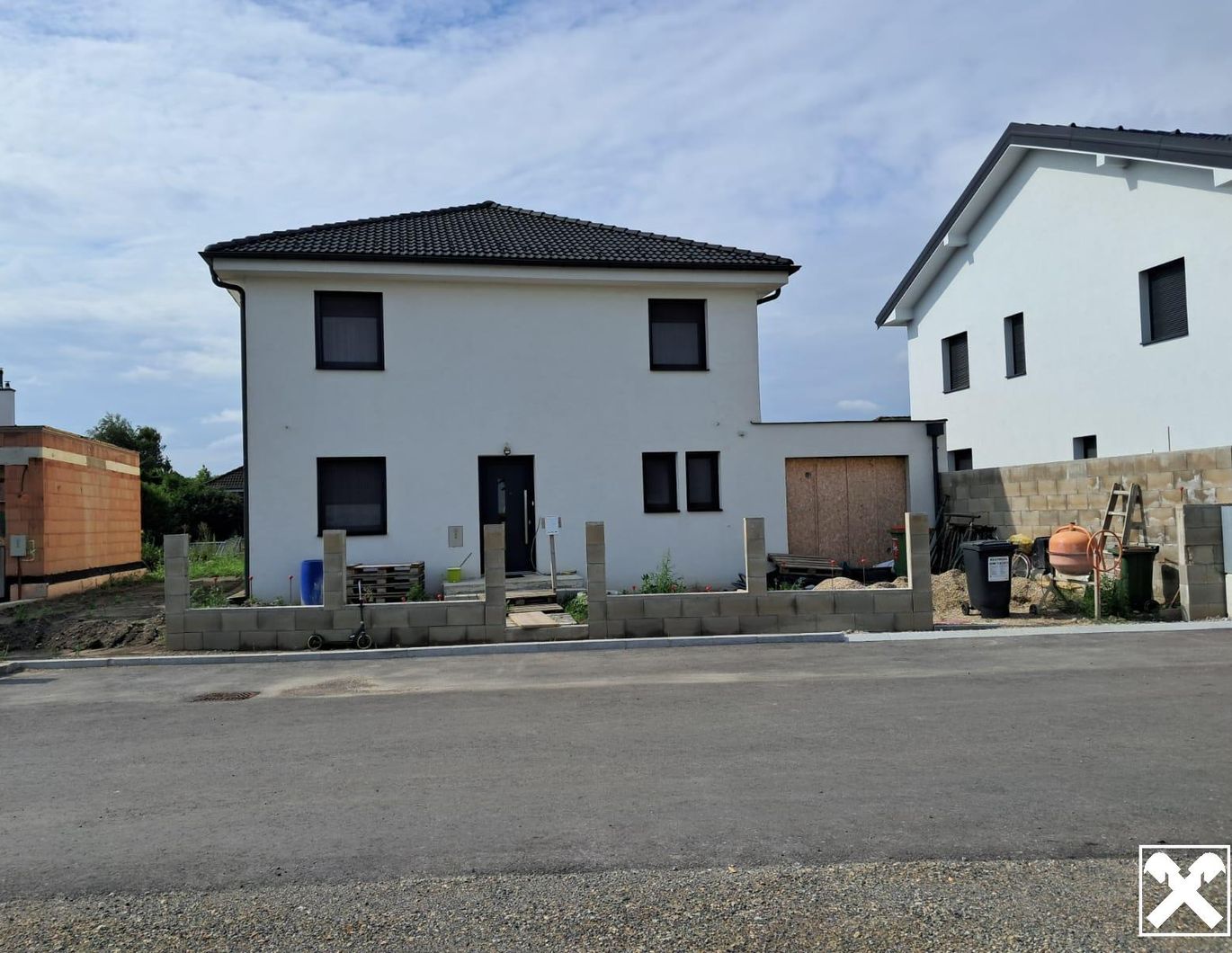 Modernes Neubau-Einfamilienhaus