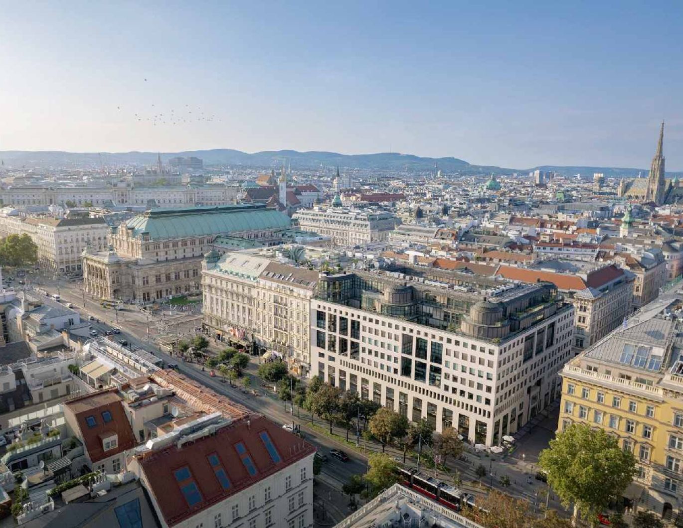 Urbaner Luxus über den Prachtstraßen Wiens