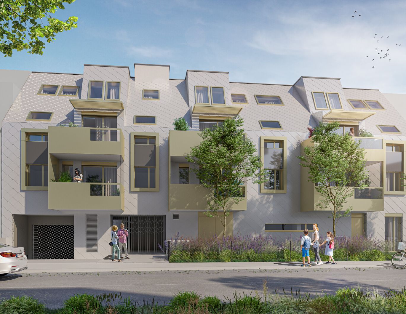 MODERN - NACHHALTIG WOHNEN in attraktiver Lage und hervorragender Anbindung, nächstgelegen U1 Station - Provisionsfreier Neubau-Erstbezug