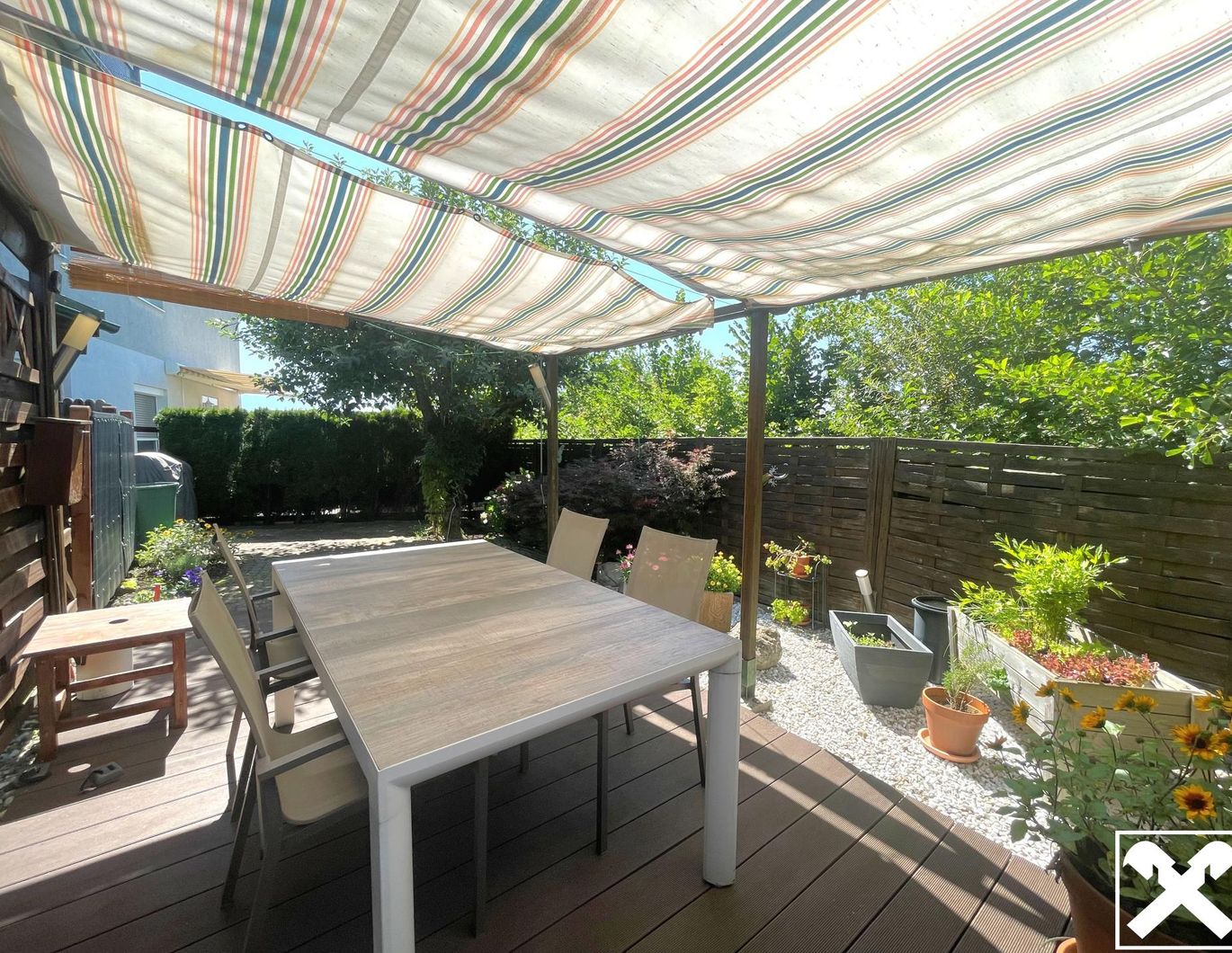 Sonnige 3-Zimmer-Dachgeschoßwohnung mit Gartenanteil