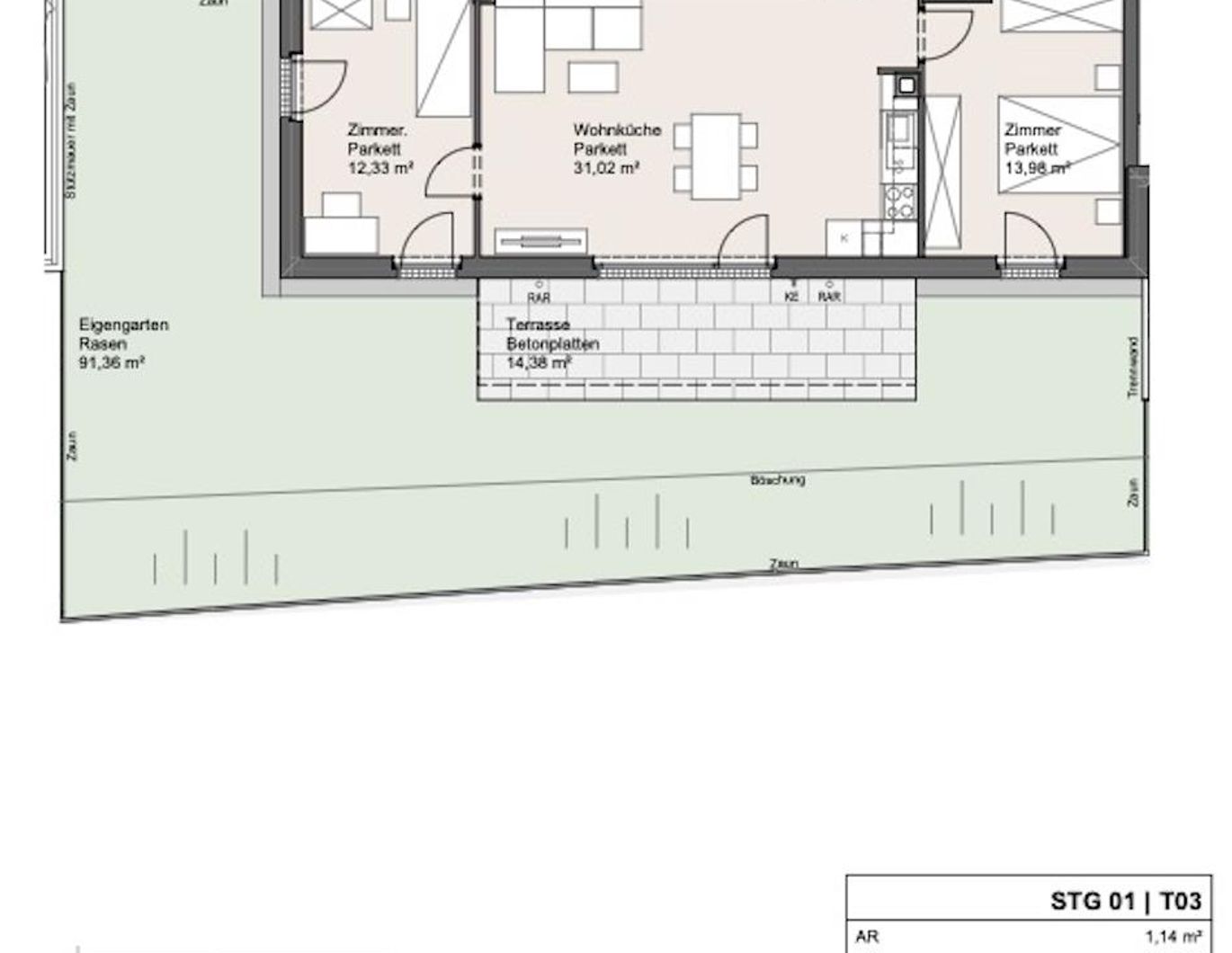 Neues Projekt in der Schwarzelackenau beim Marchfeldkanal - noch 18 Einheiten verfügbar!