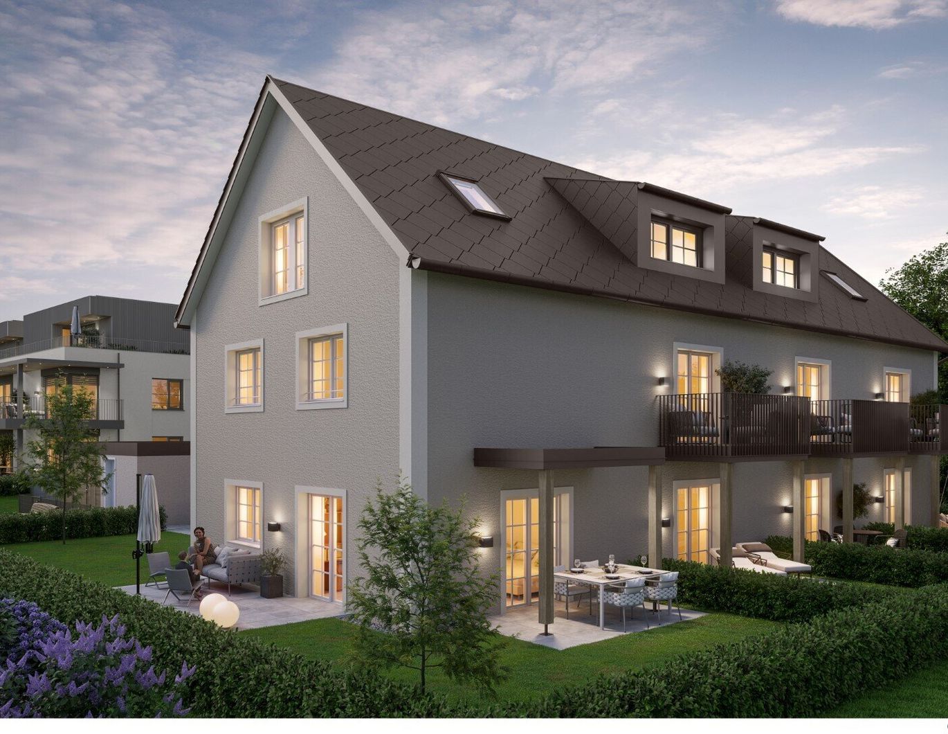 Townhouse mit Garten in Nonntal