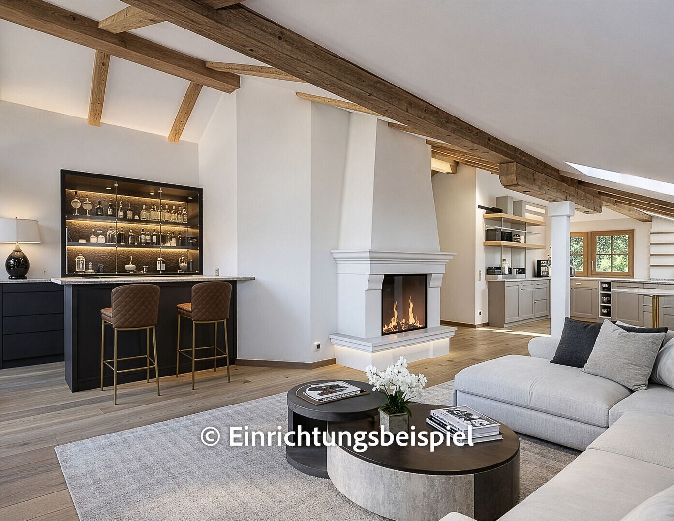 Dachgeschosswohnung am Sonnberg mit Blick über Kitzbühel