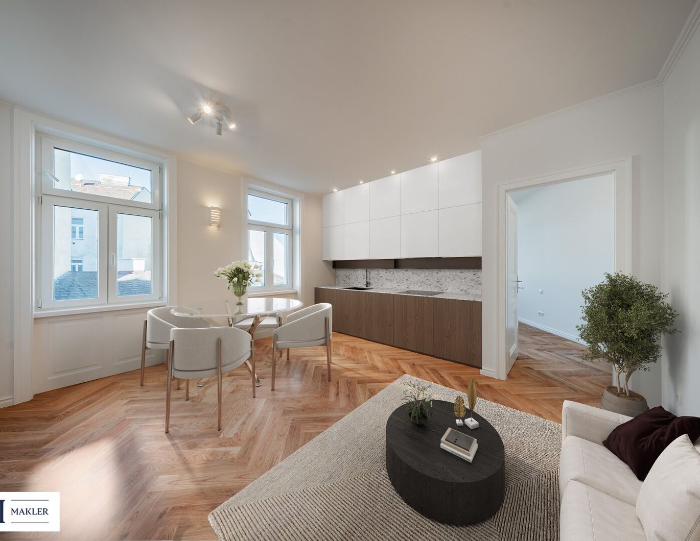 Nachhaltig und Elegant - sanierter Altbau in beliebter Lage