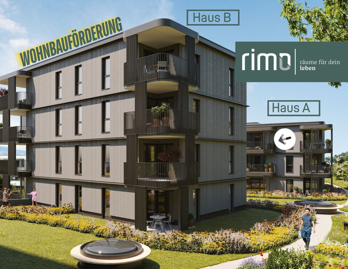 1-Zimmer-Dachgeschosswohnung in Götzis - Top A8
