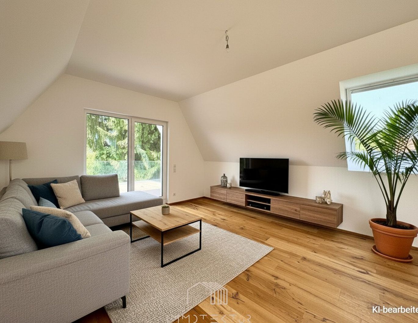 DACHTERRASSE: Sonnige 3-Zimmer-Wohnung mit Parkplatz in Liebenau - ERSTBEZUG