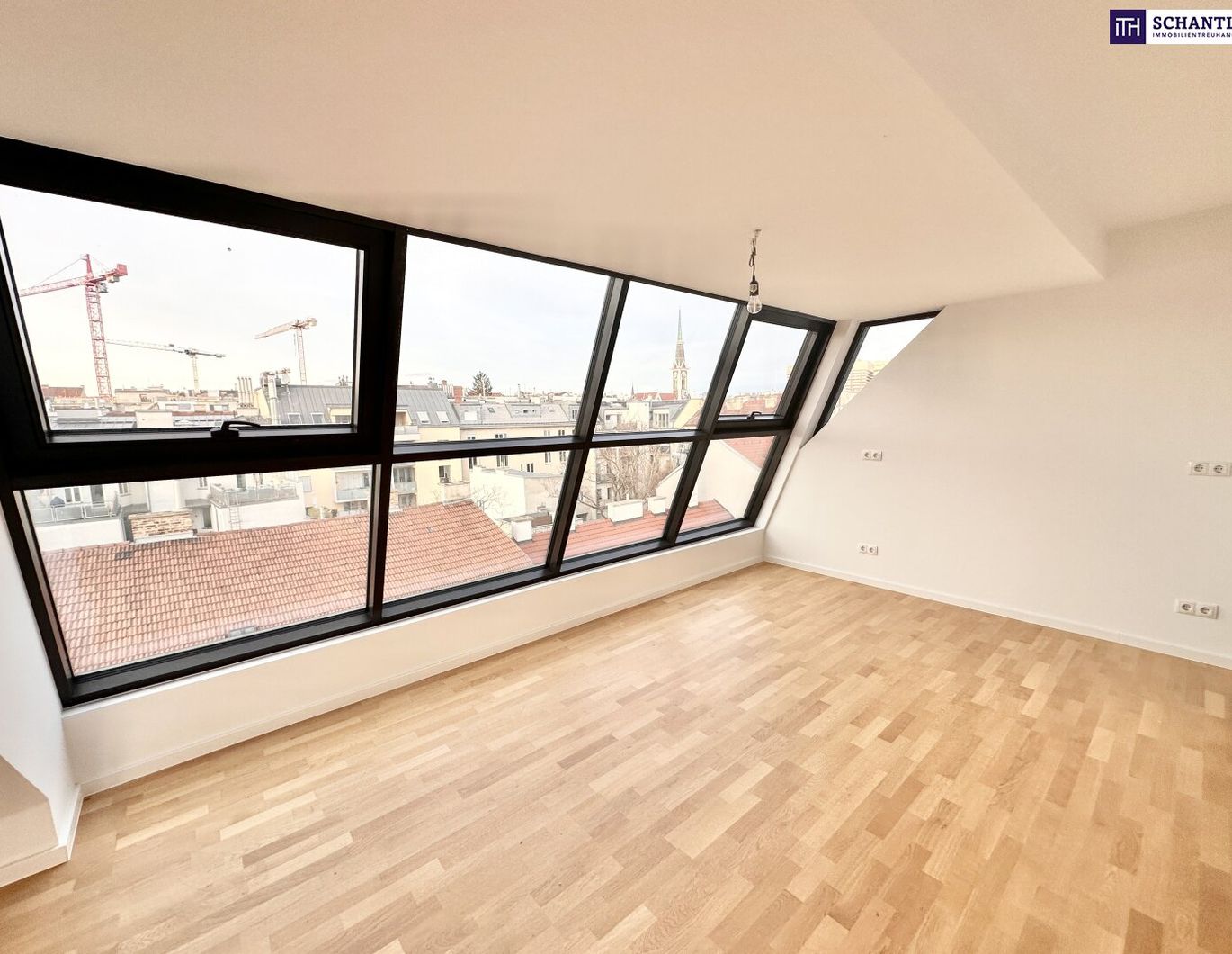 REDUZIERT! Exklusive lichtdurchflutete Dachgeschoss-Maisonette mit großzügigen Freiflächen und spektakulärem Weitblick ++ Luxuriöses Wohnen über den Dächern Wiens!