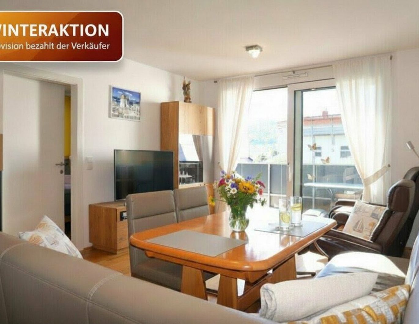 PROVISION BEZAHLT DER VERKÄUFER! Neuwertige 3 Zimmer Wohnung, inklusive Küche, Tiefgarage sowie Lift in Mondsee - Baurechtseigentum