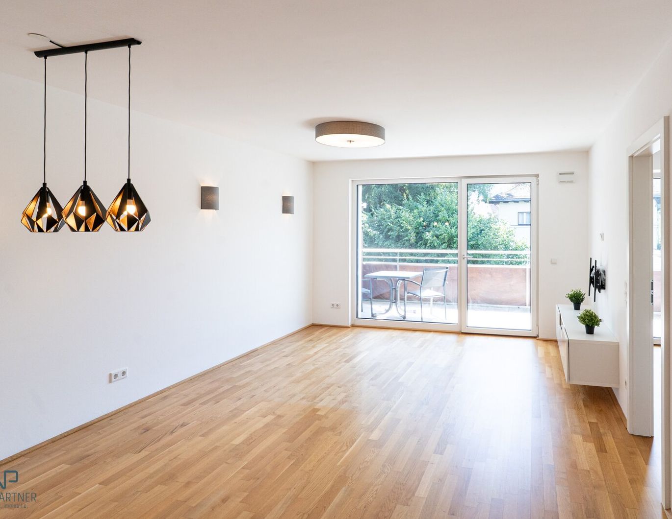 Neubau 2 Zimmerwohnung mit Balkon - mit Blick auf die Barmsteine