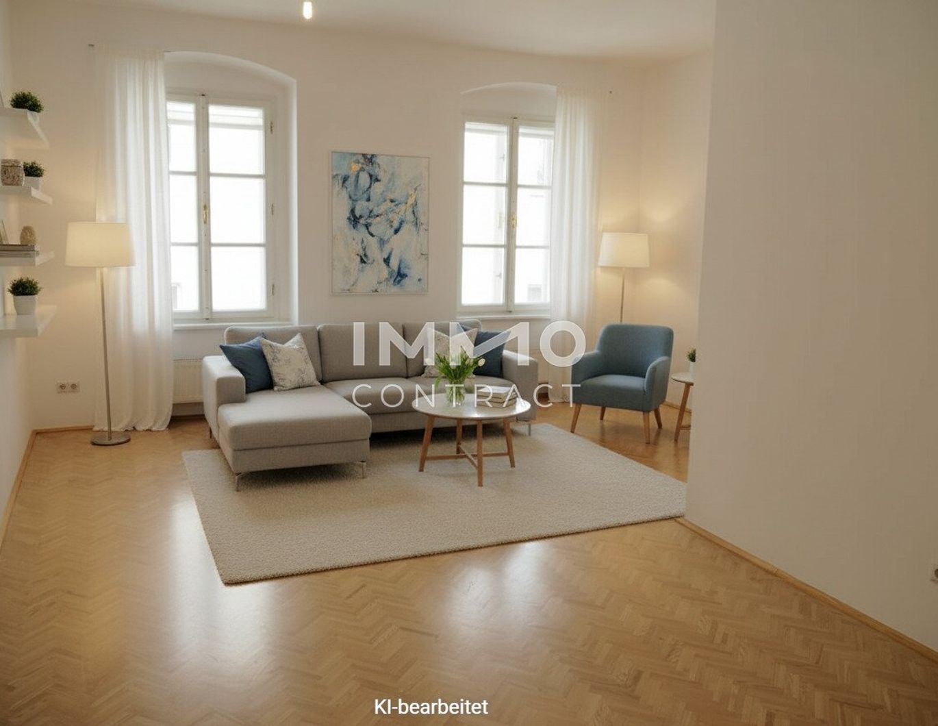 Sehr gepflegte 2-Zimmer-Wohnung am Pfarrplatz 13, Top 7 (Altbau) zu vermieten