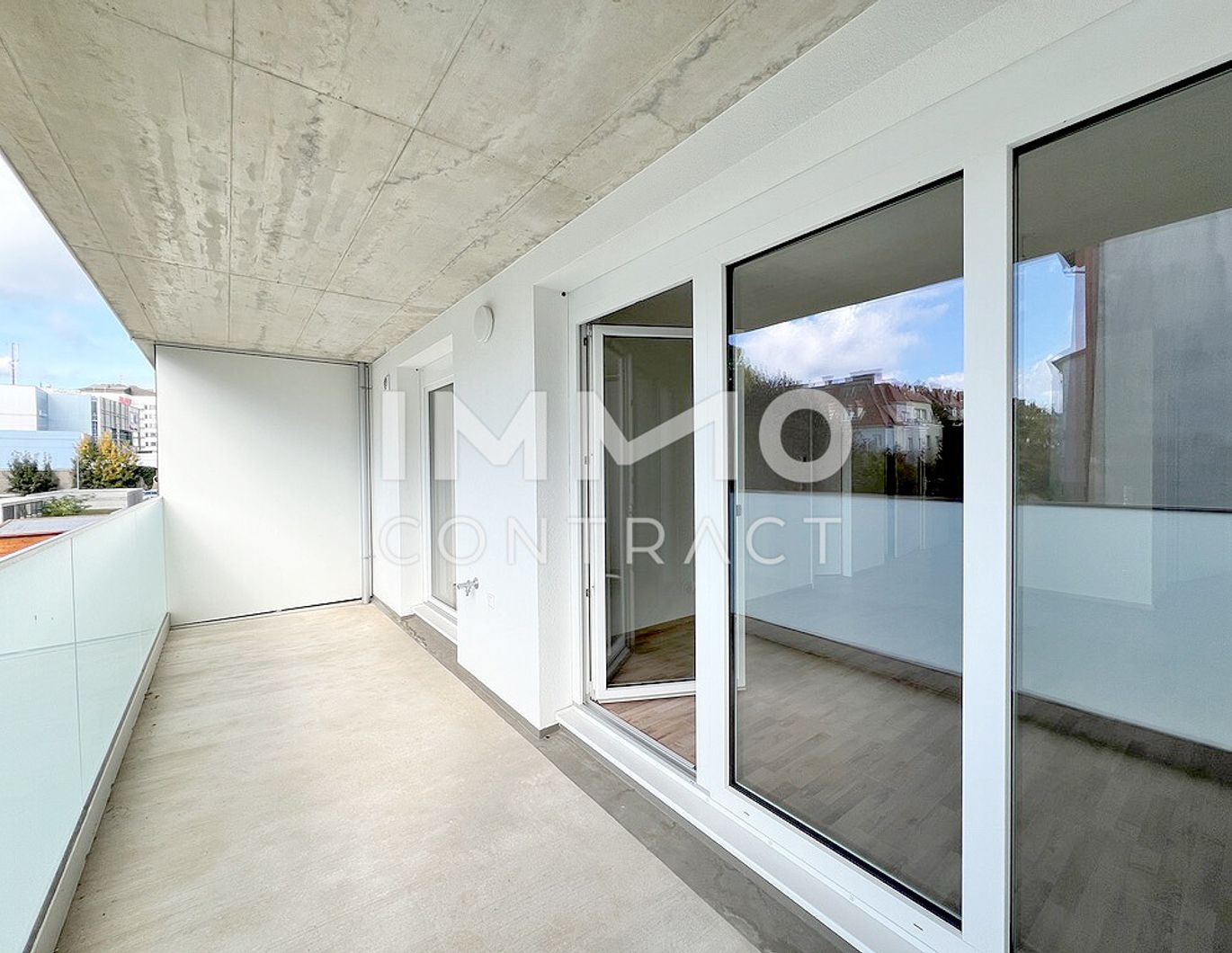 54,17qm geförderte 2ZI- Balkon-Wohnung, zzgl. 1Tiefgaragenstellplatz