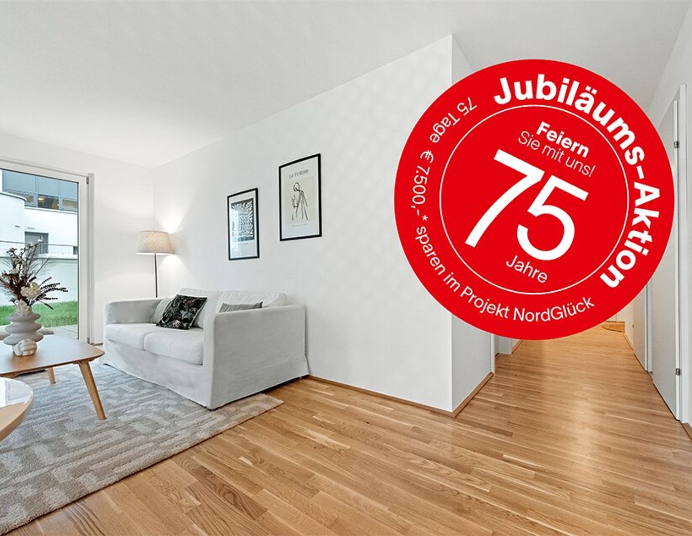 *Aktion - Kompakte 3-Zimmer-Wohnung ideal aufgeteilt, zum fairen Preis - Top 02-026