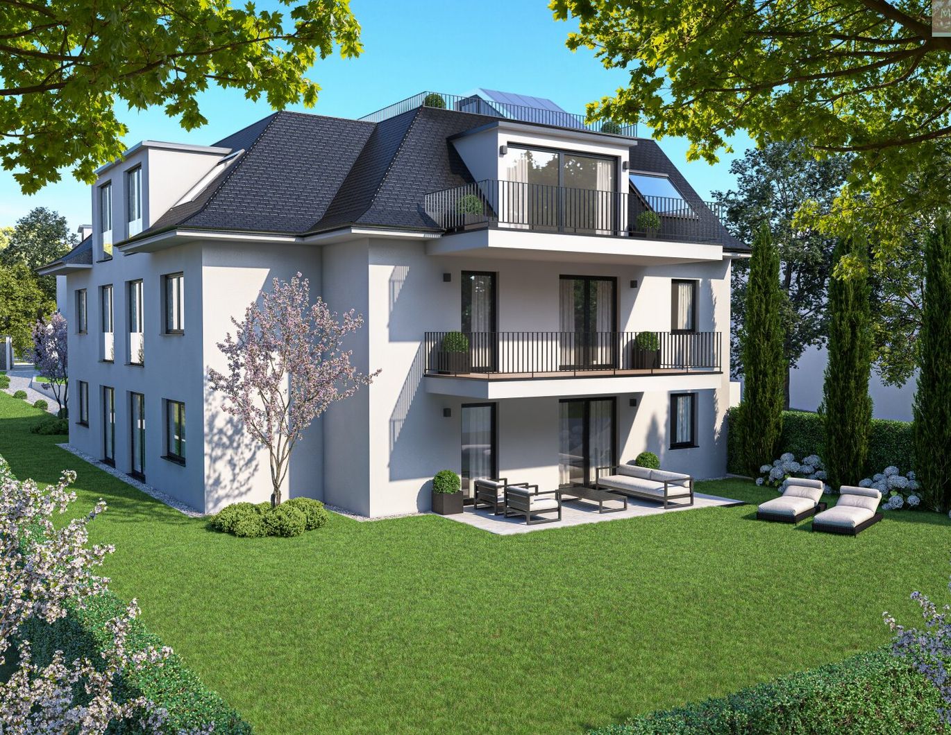 PROVISIONSFREI! Traumhafte Doppelhaushälfte: 4 Zimmer, Garten, Balkon