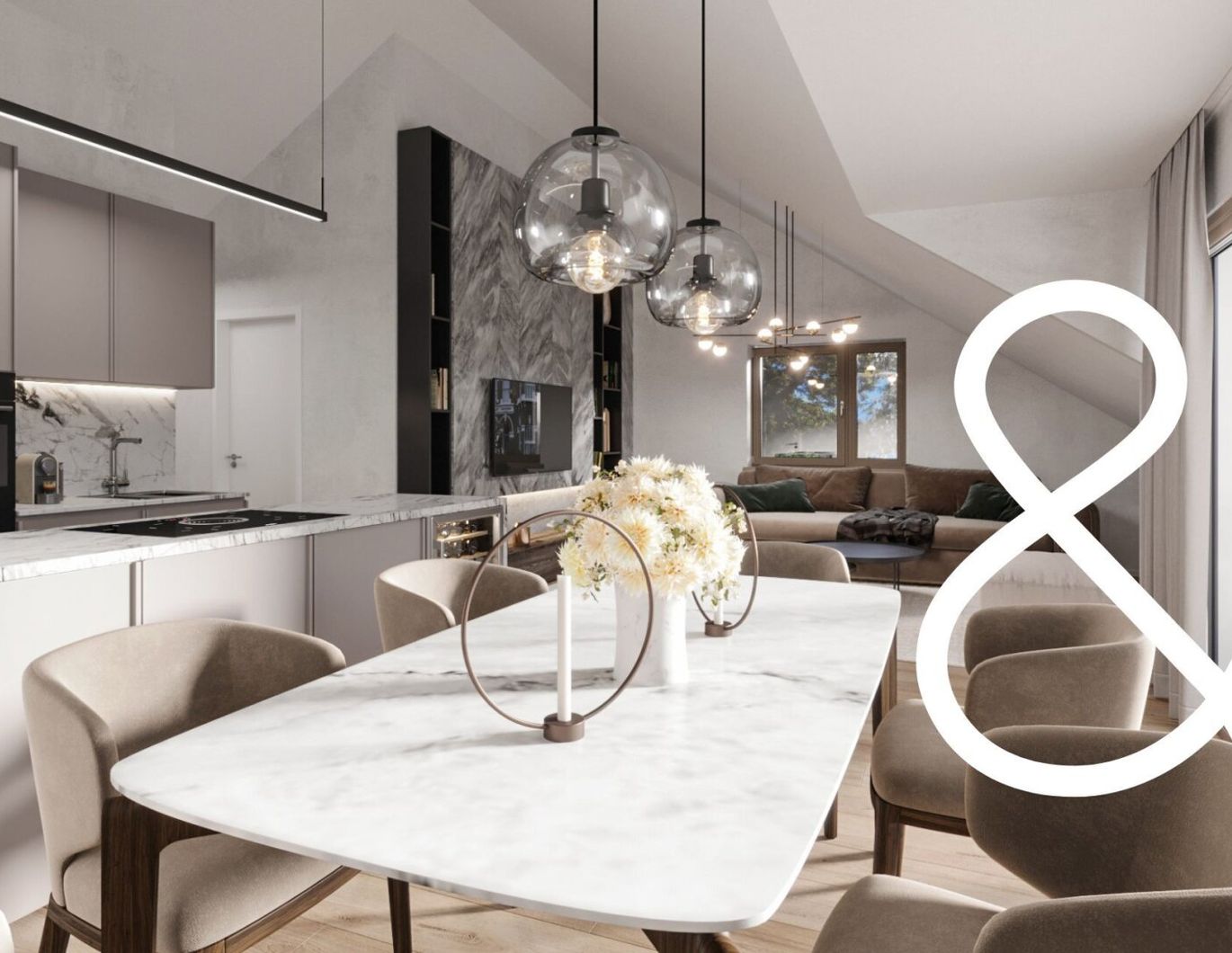 4 METER RAUMHÖHE! PROVISIONSFREIE 2-ZIMMER DACHGESCHOSSWOHNUNG