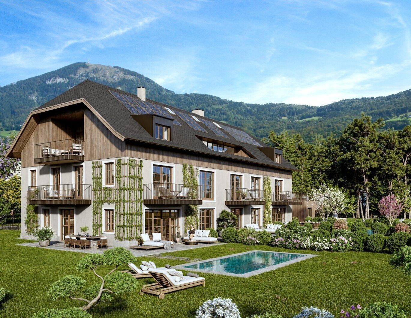 4,5-Zimmer-Gartenwohnung mit 177 m² in Salzburg Süd