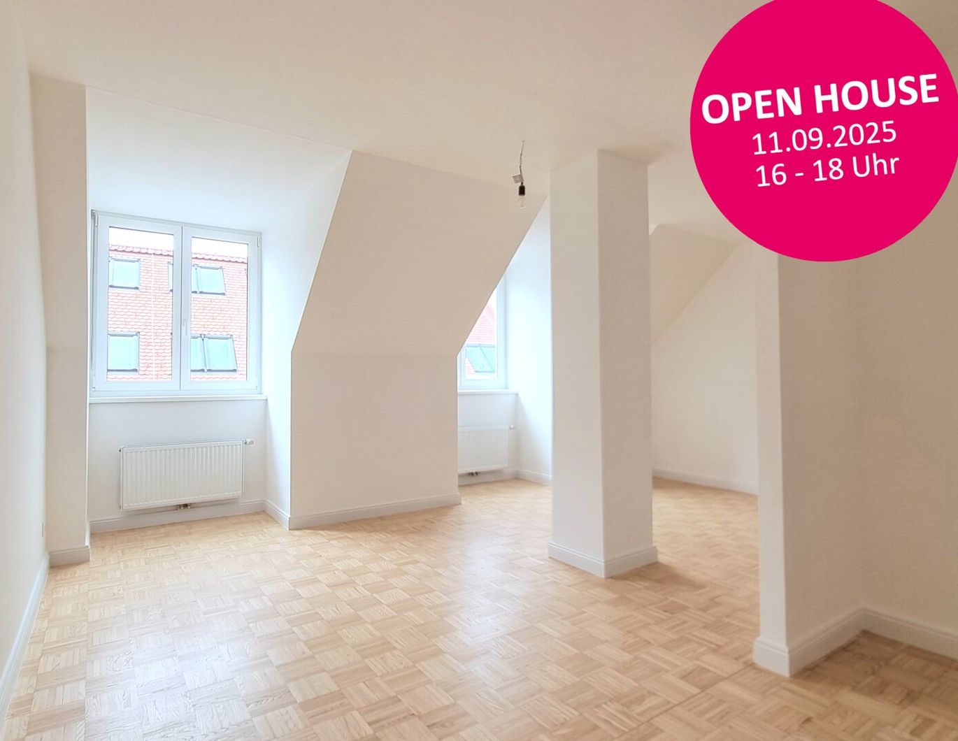 Kaufpreissenkung & GRATIS Goodie! Entdecken Sie die charmante Altbau-Oase im Dachgeschoß mit Garten!