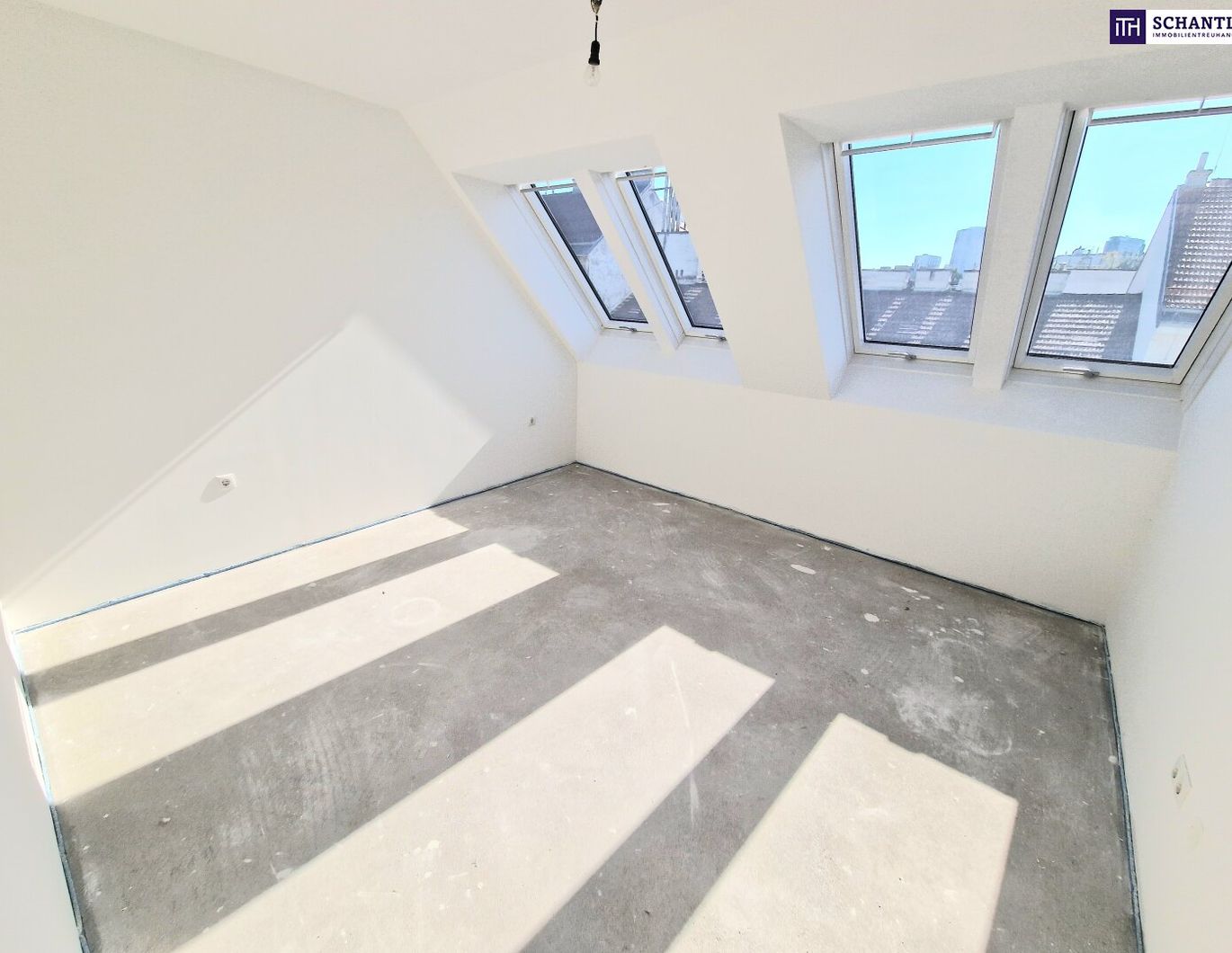 Preisreduktion! Stilvoll wohnen über den Dächern Wiens - ein 3-Zimmer-Dachgeschoßtraum mit 34 m² großer Sonnenterrasse