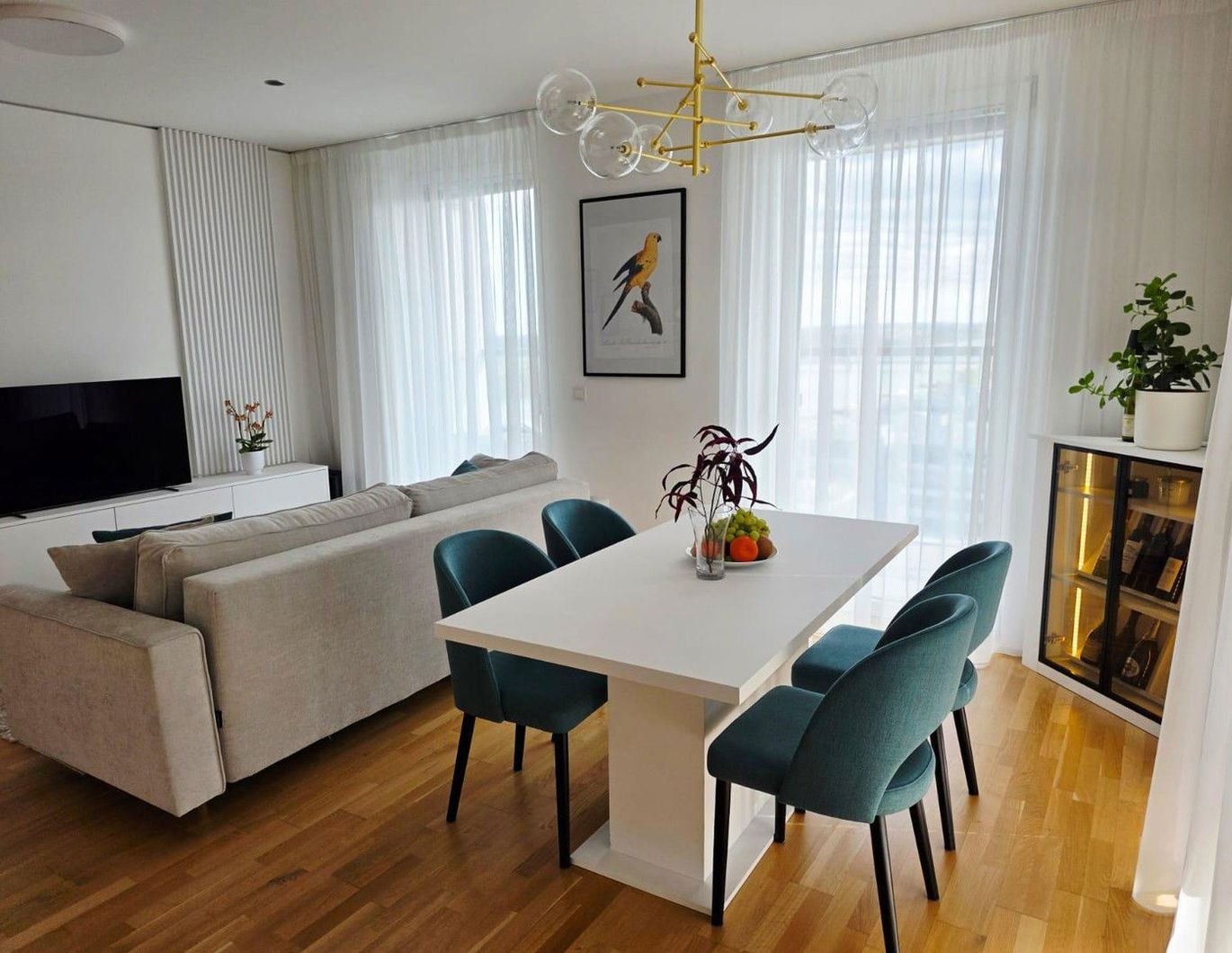 Aussicht genießen: 3-Zimmer-Wohnung mit Weitblick über Donau, Prater & Kahlenberg