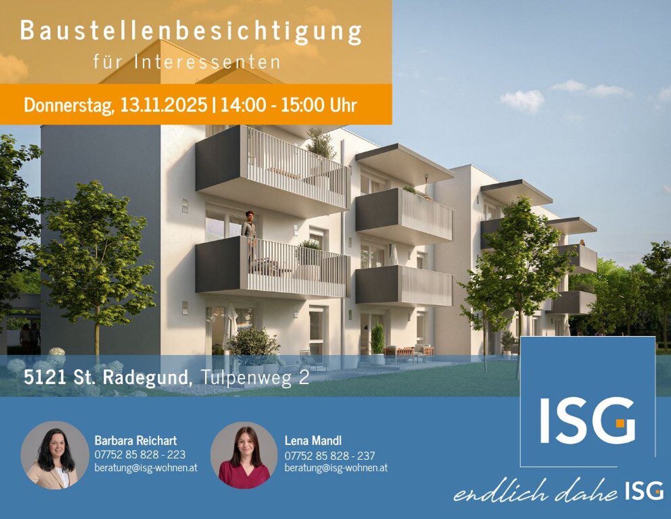 Neubau Mietkauf! 2-Zimmer im 2. OG inkl. Carport, Top 14 - Übergabe Dezember 2025