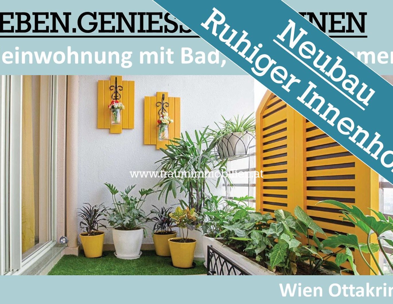 2 ZIMMER BALKONWOHNUNG IM MODERNEN NEUBAU