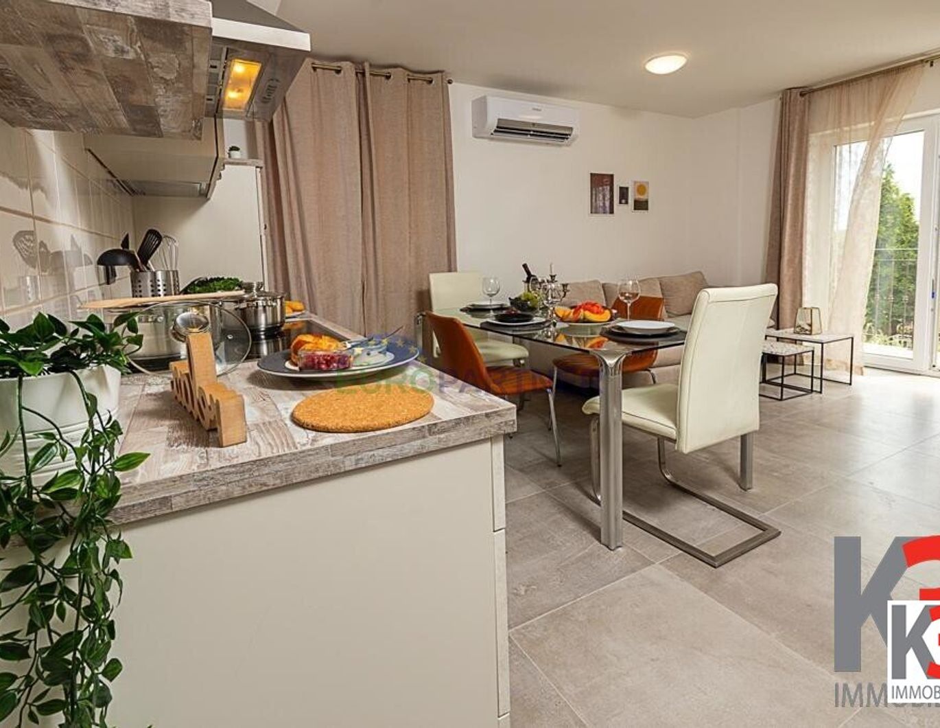 Zweizimmerwohnung in Meeresnähe in Novigrad