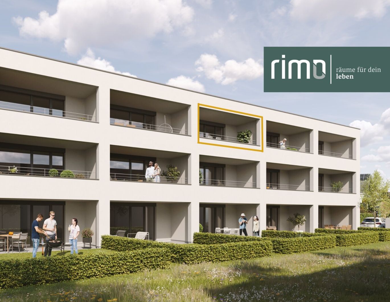 Komfortable 2-Zimmer Wohnungen mit Balkon! | Top 13