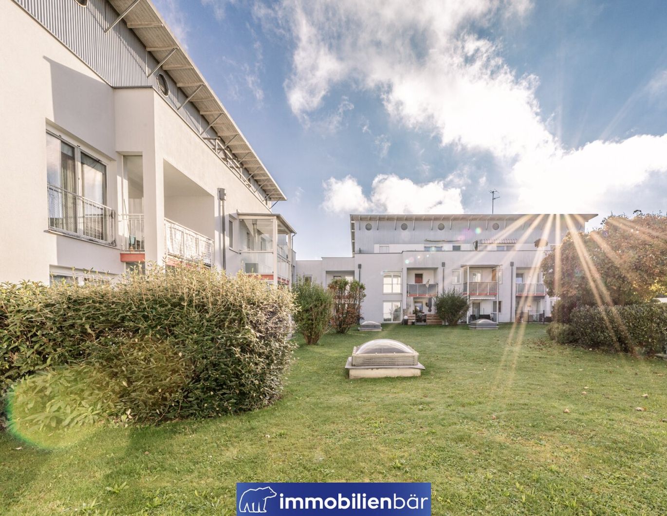 vermietete Anleger-Gartenwohnung am Stadtpark Ried - Provisionsfrei -Top 15