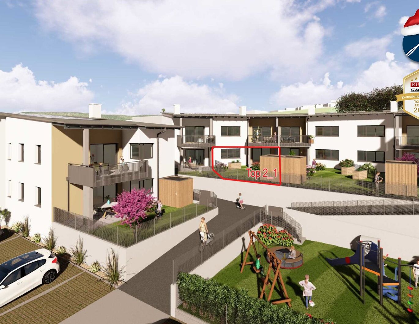 3-Zimmer Wohnung mit Garten & Terrasse