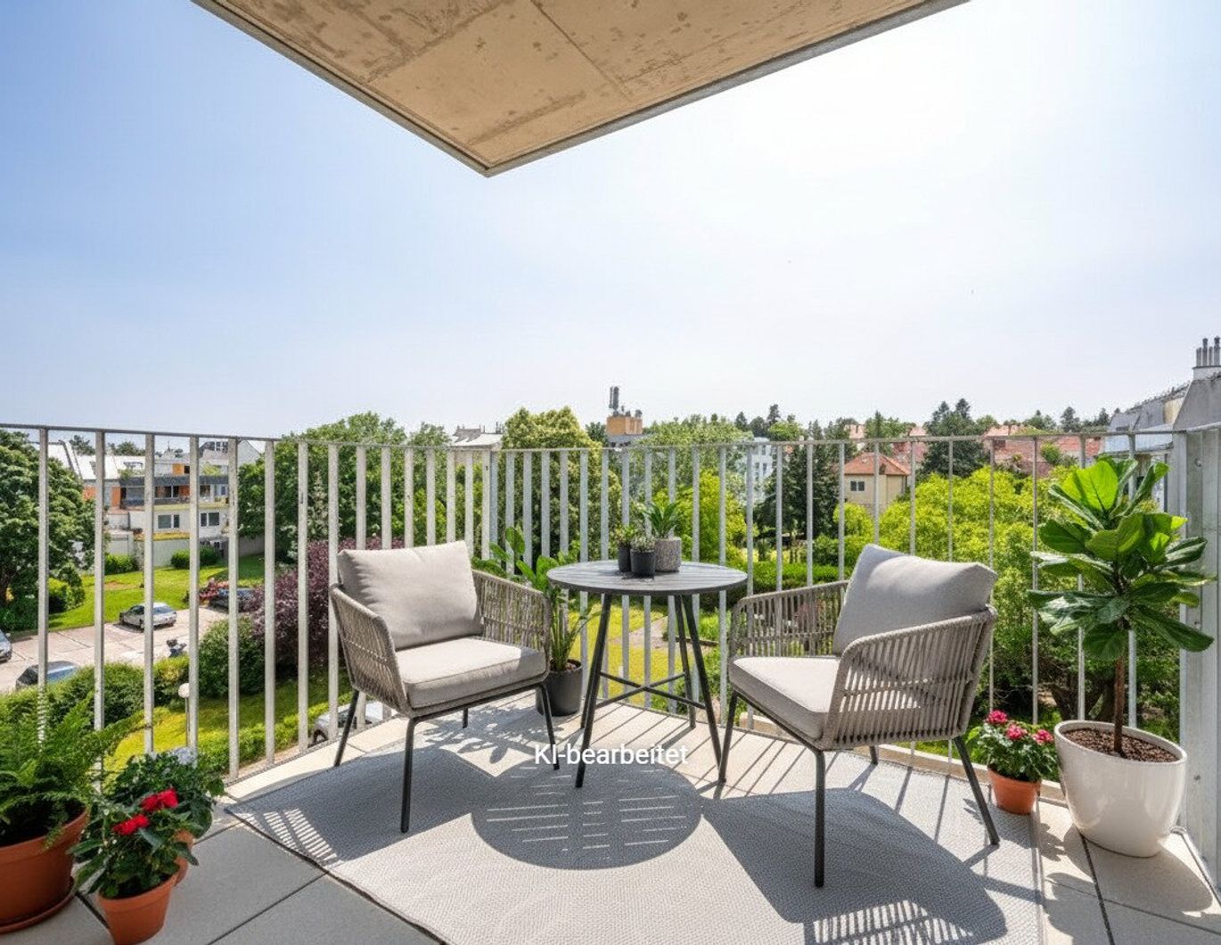 ERSTBEZUG: Optimale 3-Zimmer-Wohnung mit Balkon