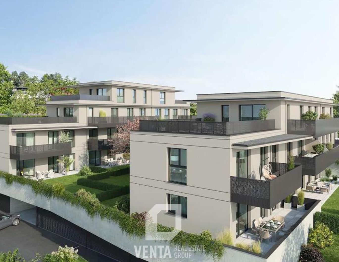 BAUSTARTAKTION: -8,5%! Ihre Gartenresidenz mit Panorama Pur!