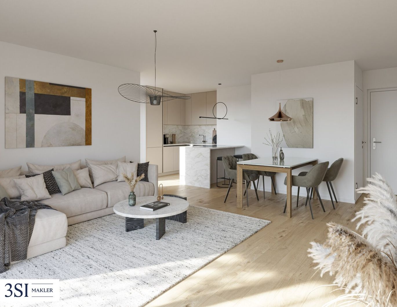 Die Symbiose - Pärchentraum im Neubau mit südseitigem Balkon