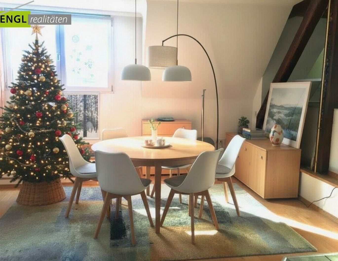 Aussergewöhnliche Loftwohnung im Dachgeschoss für jung gebliebene Künstler, Single, Paare und kleine Familie