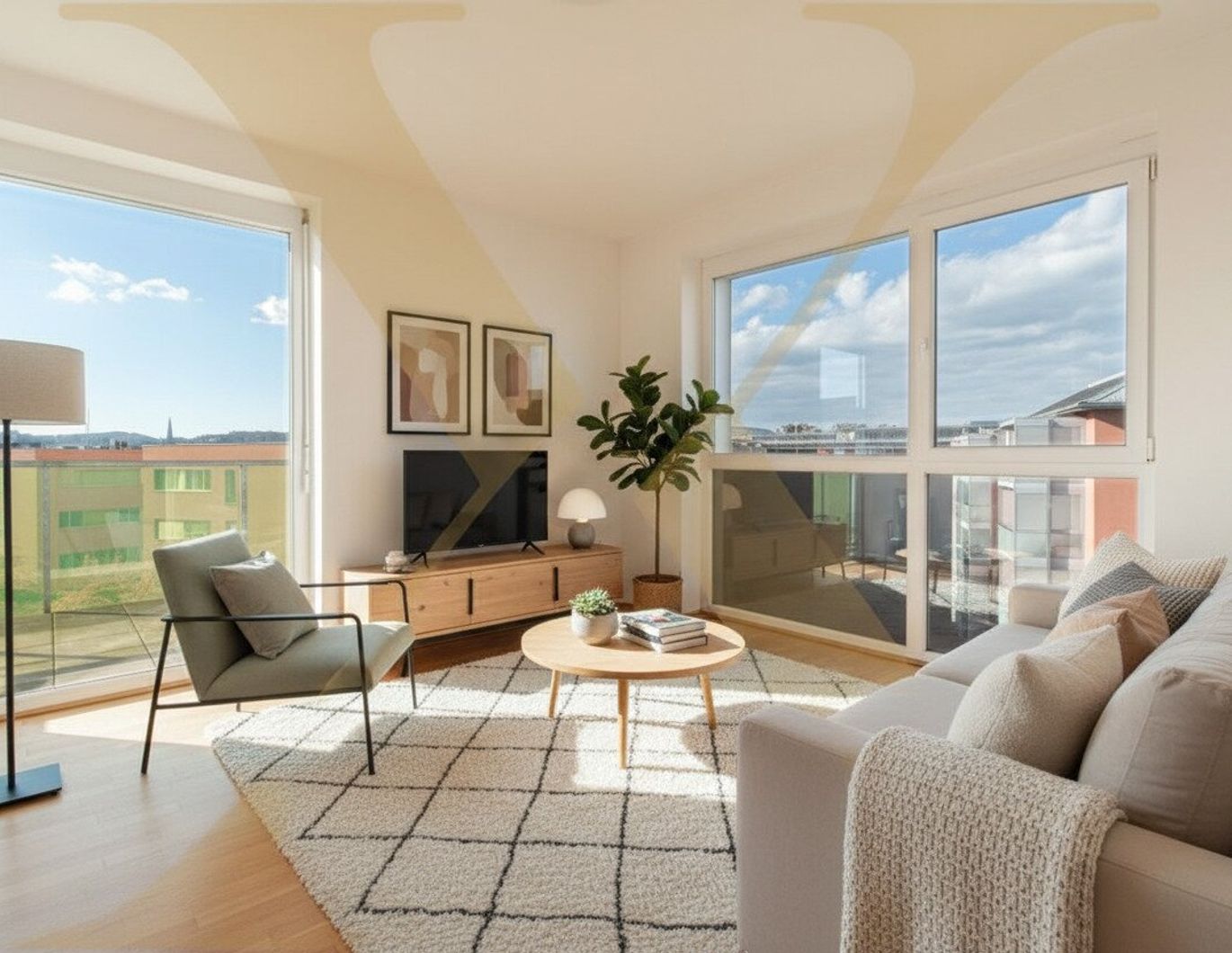 Moderne 2,5-Zimmer-Dachgeschoßwohnung inkl. Westbalkon in Linz nähe UKH zu vermieten!