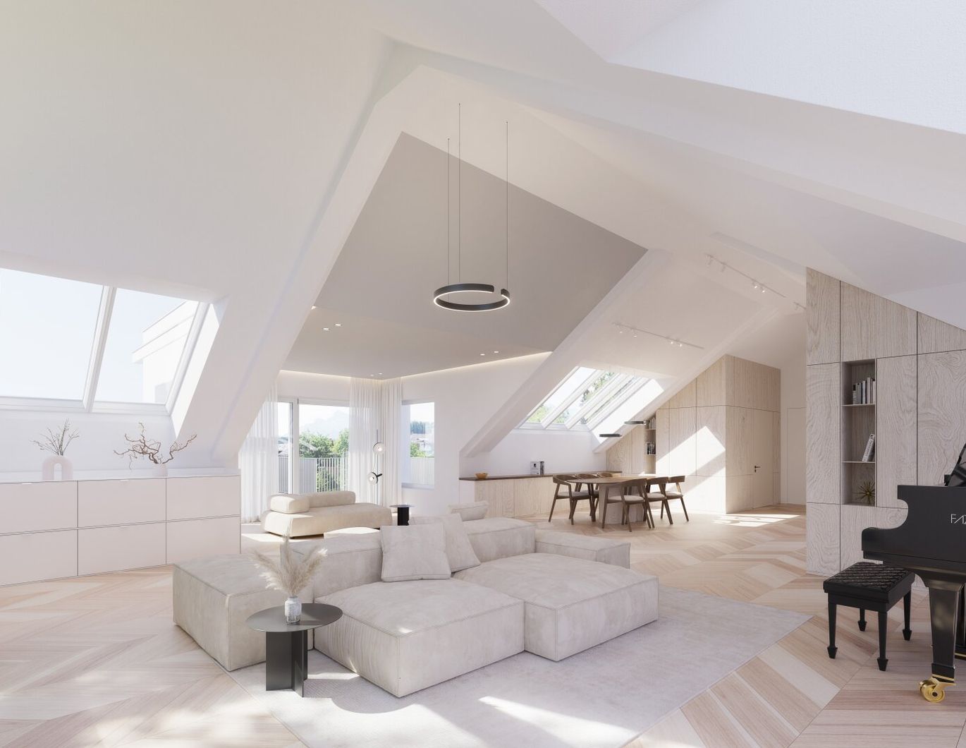 Villa Dürfeld: Einzigartige Penthousewohnung in Morzg!