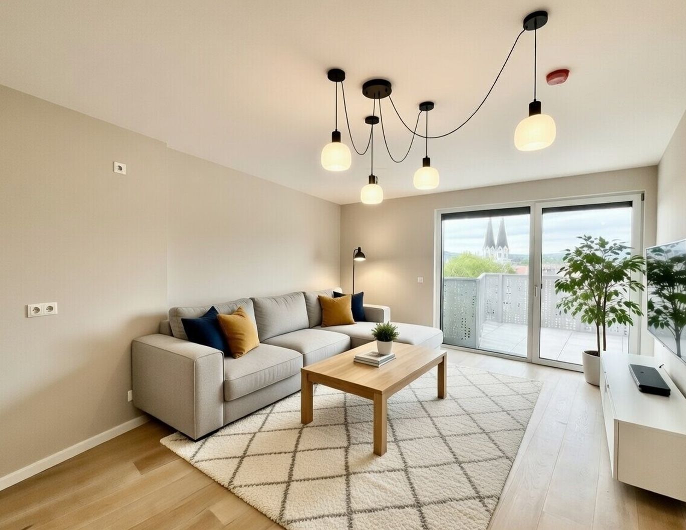 GRÜNBLICK - 3 ZI ERSTBEZUG MIT SÜDBALKON, Gemeinschaftsgarten + TIEFGARAGE IN 1140 WIEN