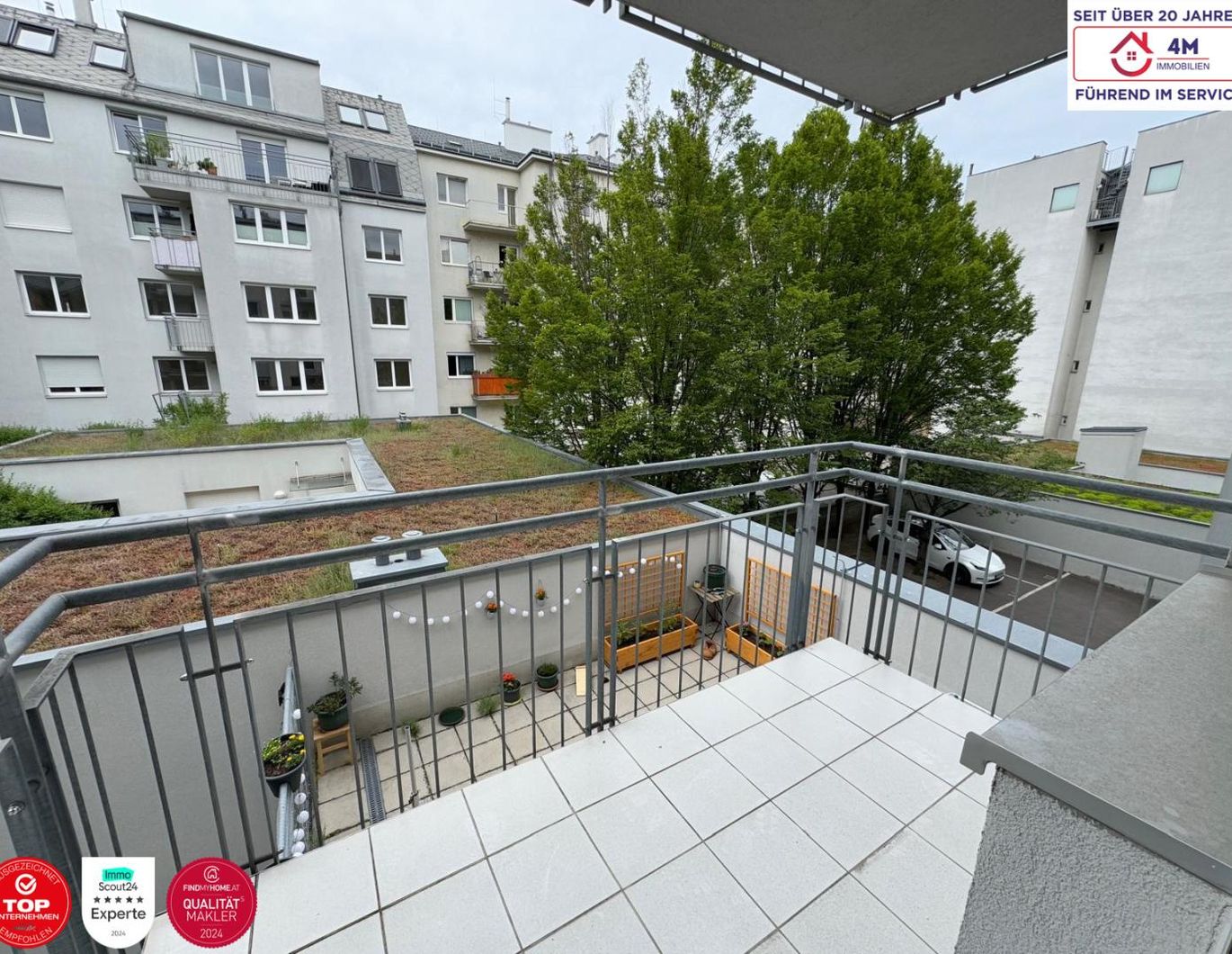 RUHIGE 2-ZIMMER-EIGENTUMSWOHNUNG IN HOFSEITIGER LAGE - IDEAL FÜR PÄRCHEN ODER SINGLES