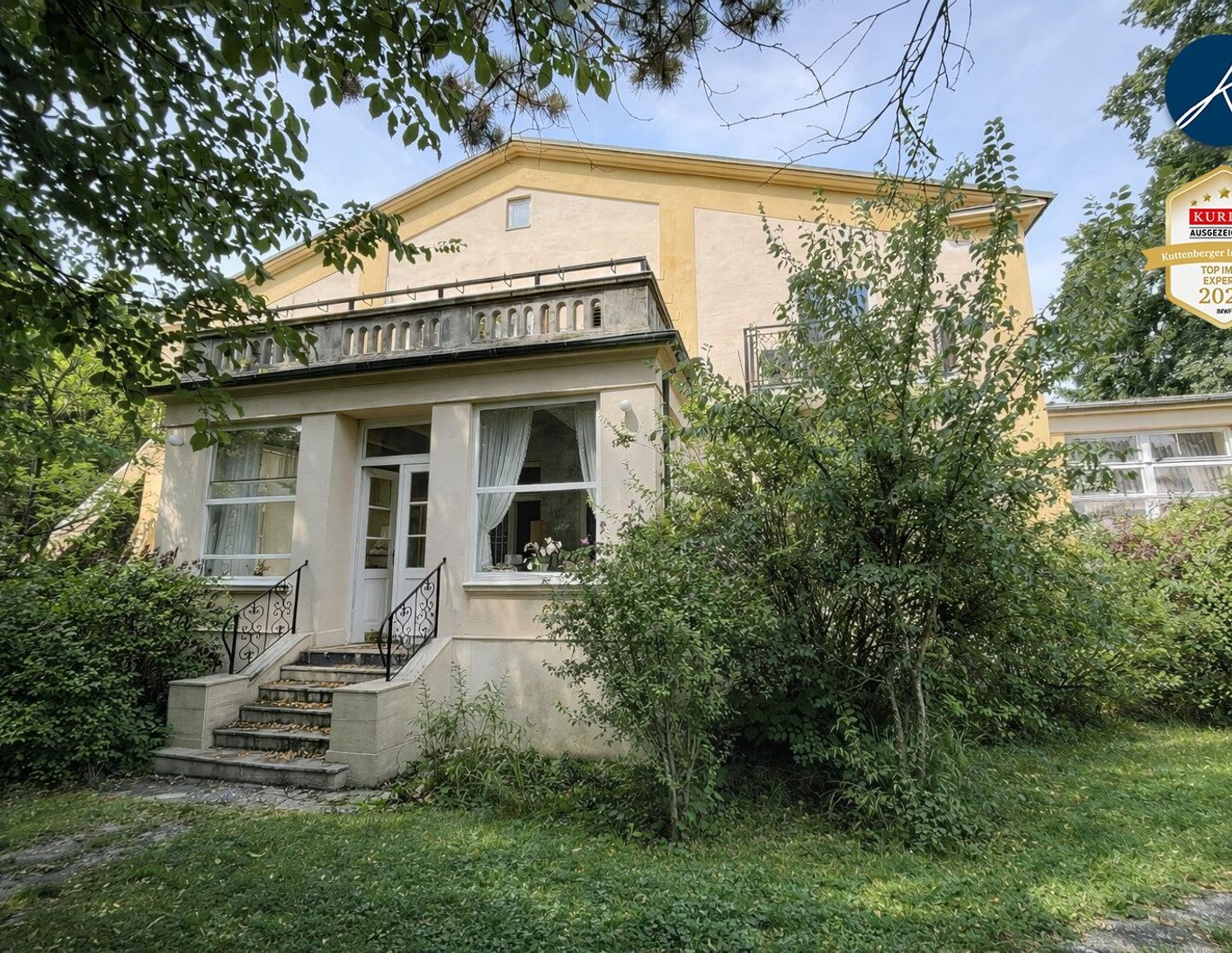 Vergangene Eleganz sucht neue Zukunft - Historisches Herrenhaus in bester Lage in Baden