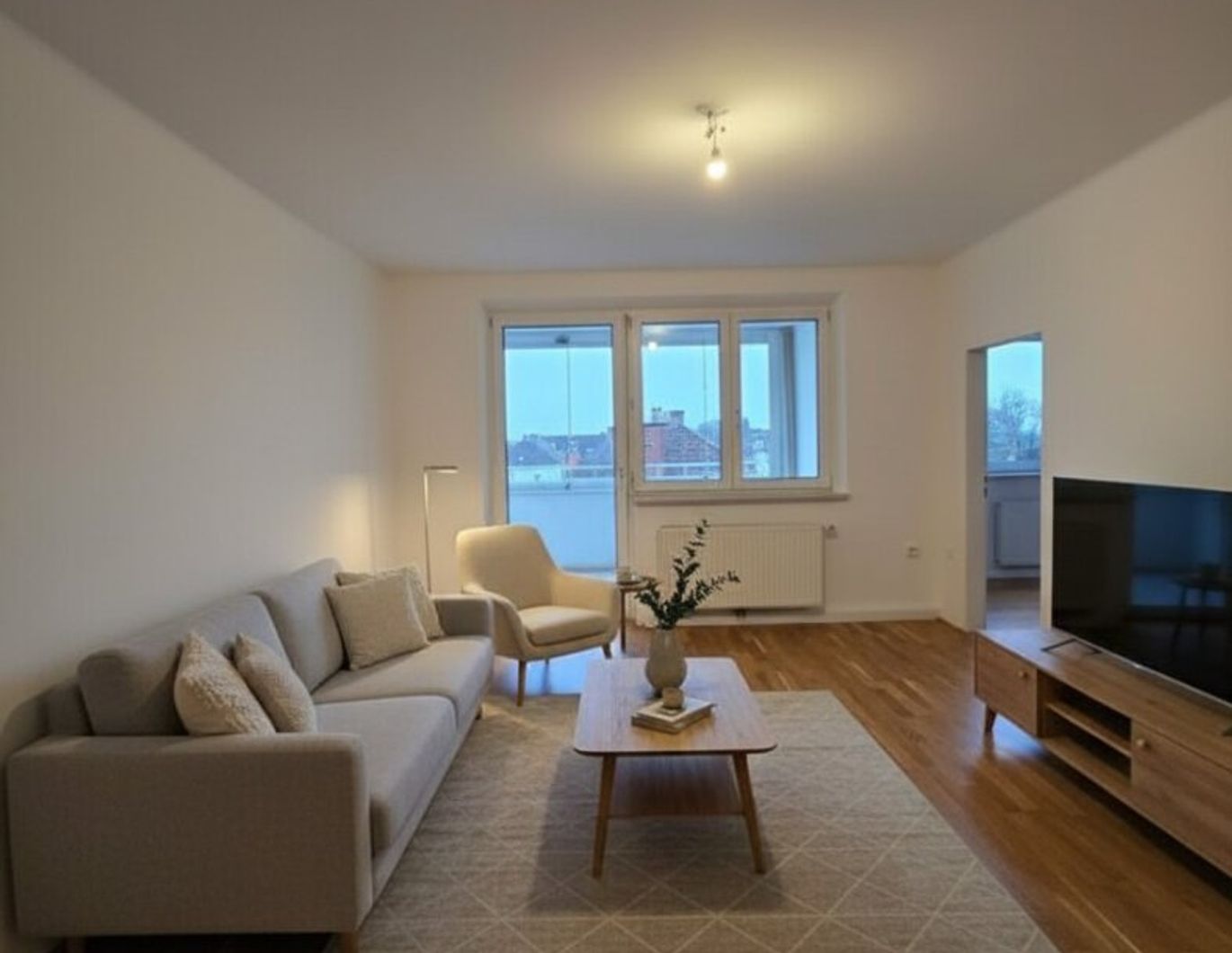 Sonnige 3-Zimmer-Wohnung mit perfekter Infrastrukur! Traumhafte Aussicht Am Bindermichl durch Loggia mit Balkonverglasung!