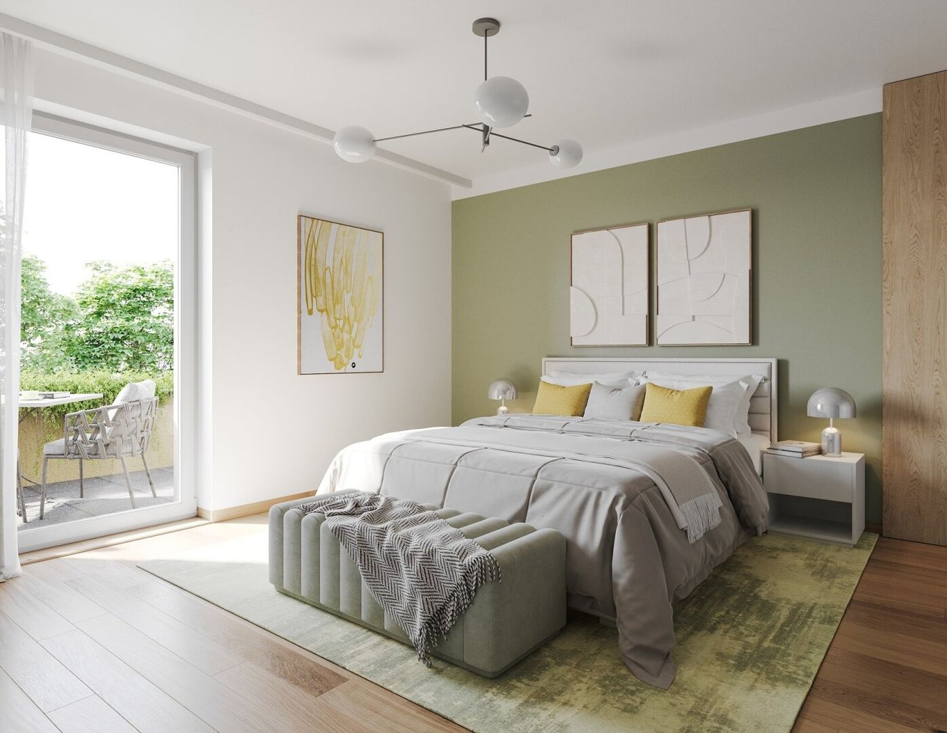 PROVISIONSFREI! Ideal geschnittene 3-Zimmer-Wohlfühlwohnung mit Garten | Nord-West-Ausrichtung