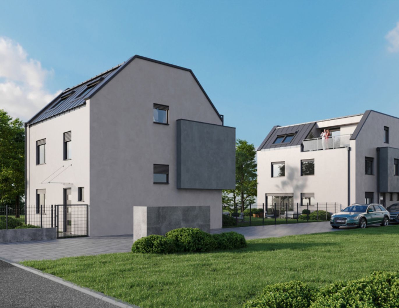 EXKLUSIVES DOPPELHAUS | GRÜN-RUHELAGE | PERFEKTE RAUMPLANUNG | ERSTBEZUG | PROVISIONSFREI