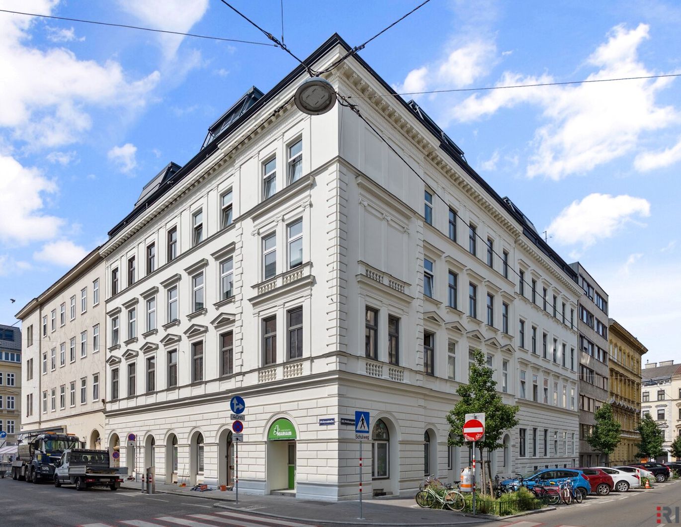 3-Zimmer Galerie-/Gartenwohnung mit hofseitigem Balkon nahe dem Augarten | U4 Friedensbrücke