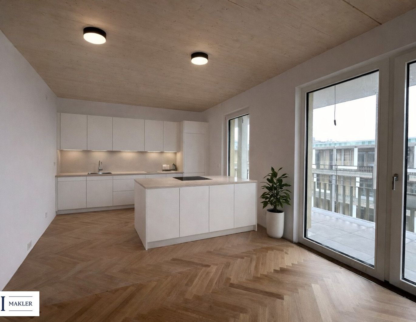 Stadtleben am Donaukanal - Wohnung mit Balkon