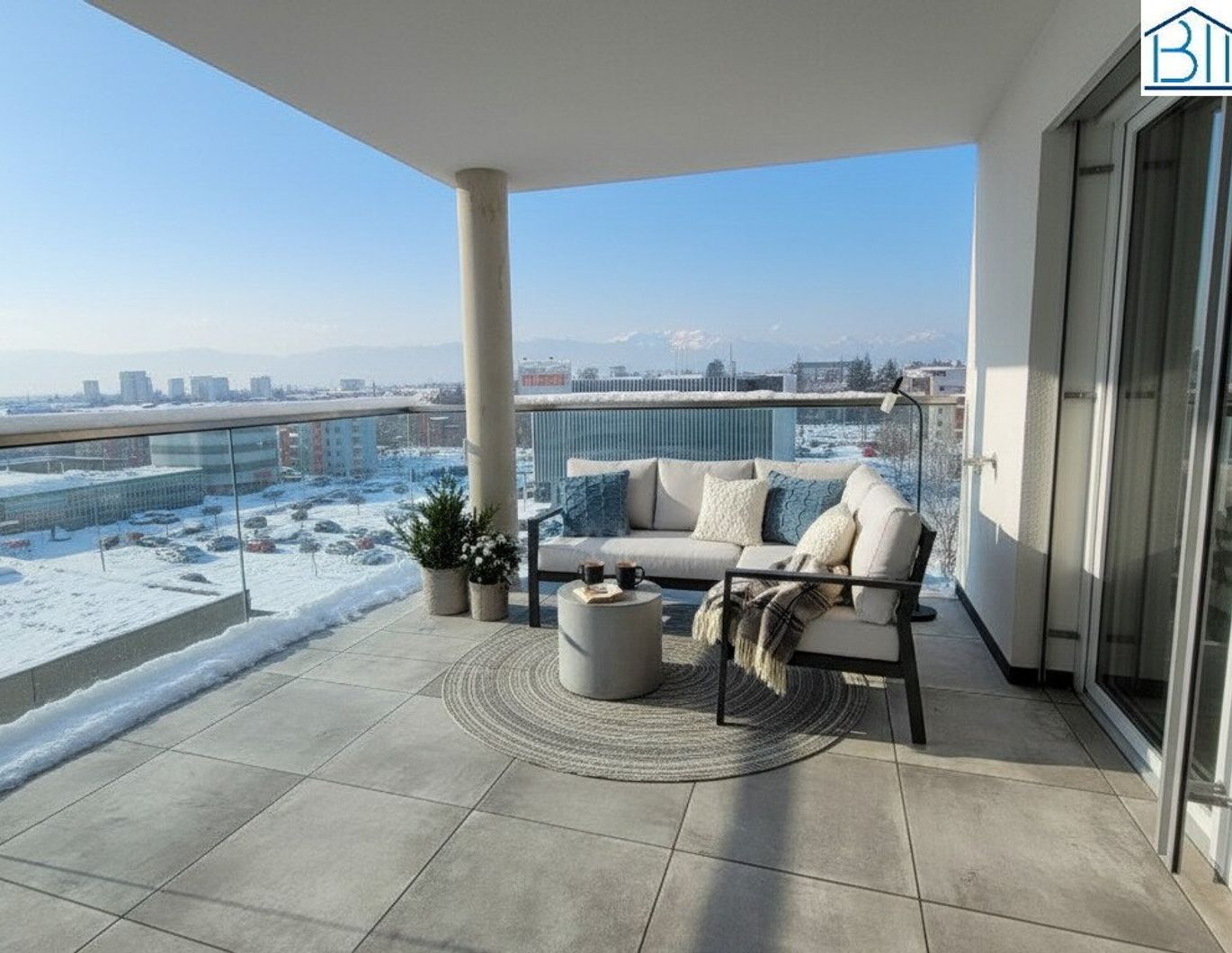 Penthaus mit Sonne bis in den Abend, 4 Zimmer