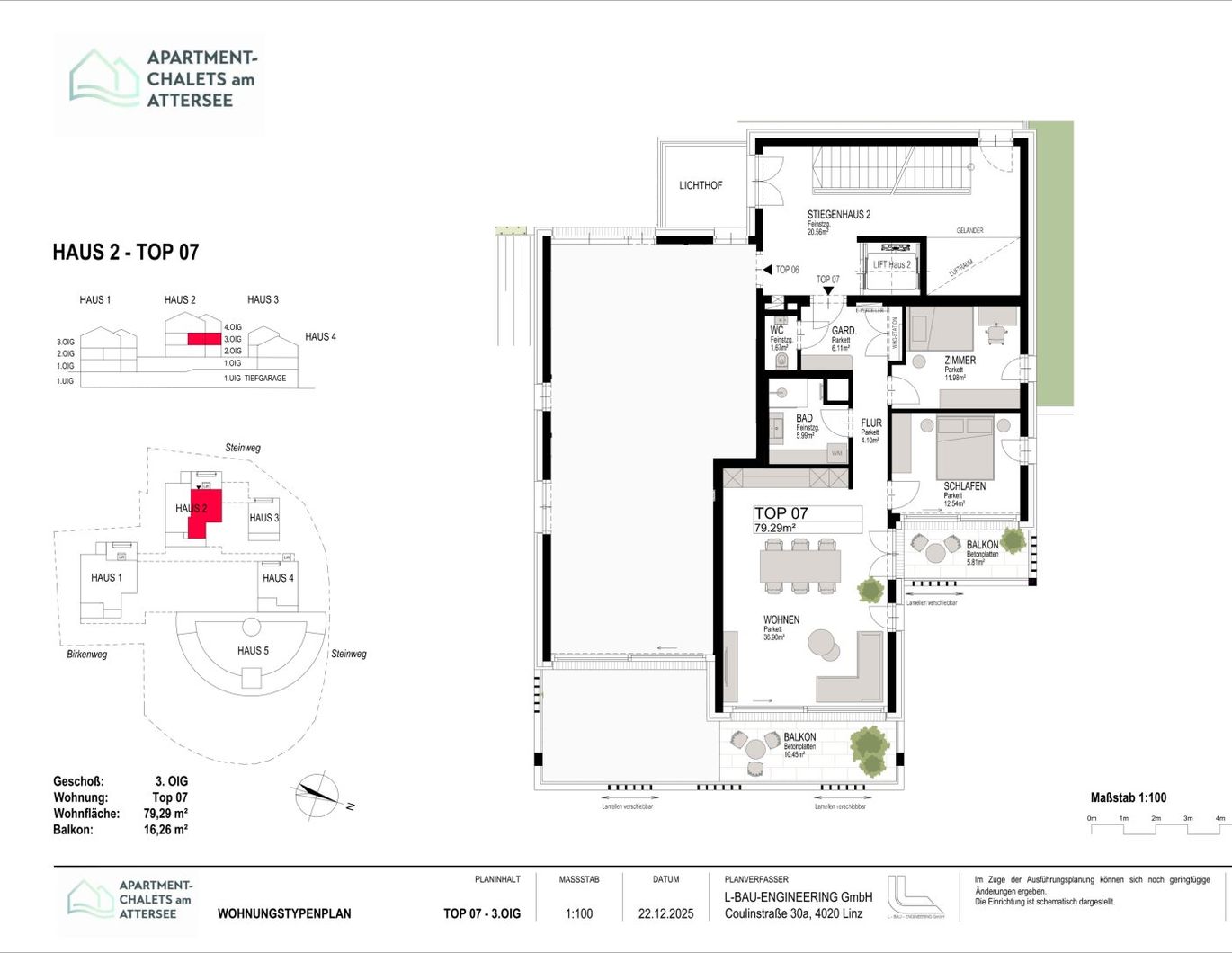 PROVISIONSFREI - Exklusive Apartment-Chalets am Attersee in Nußdorf