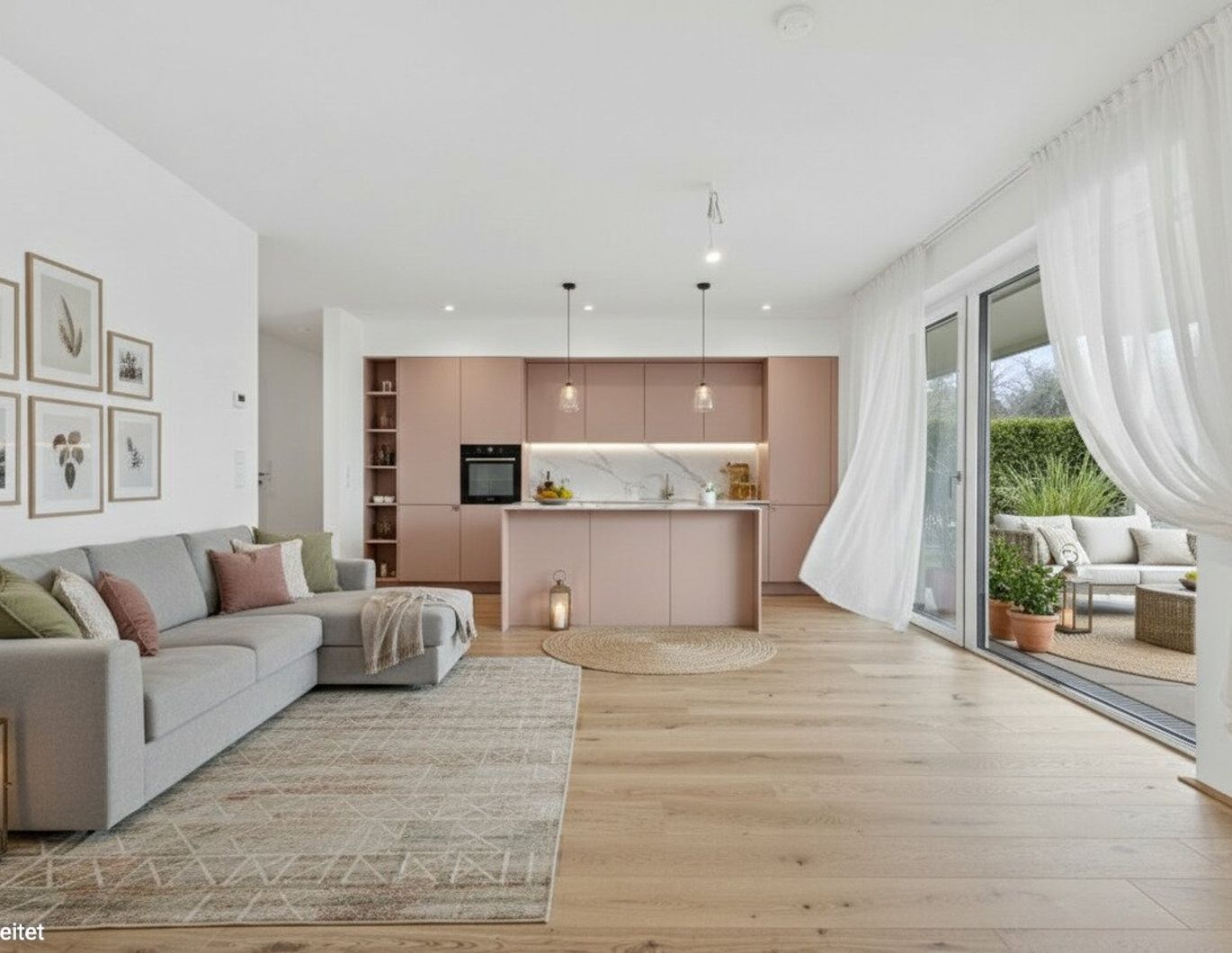 PROVISIONSFREI! Durchdacht geplante 4-Zimmer-Wohnung | Rundum-Dachterrasse | Ost-West-Ausrichtung