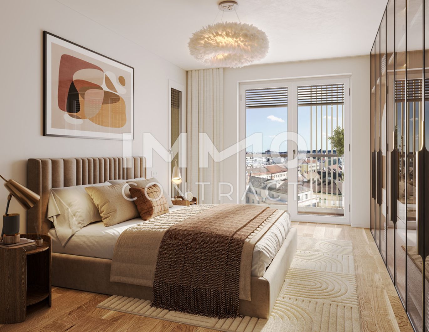 8. Stock! PROVISIONSFREIE Zweizimmer-Wohnung mit attraktiver Freifläche direkt am Hauptbahnhof